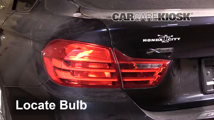 2016 BMW 428i xDrive Gran Coupe 2.0L 4 Cyl. Turbo Hatchback (4 Door) Lights Brake Light (replace bulb)